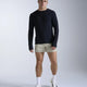 2XU Light Speed Stash short de course 5 pouces pour homme - Pebble / Noir réfléchissant