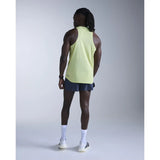 2XU Light Speed Tech camisole de course homme - Cool Matcha / Black Reflective