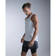 2XU Light Speed Tech camisole de course homme - Moonstone / Black Reflective