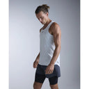 2XU Light Speed Tech camisole de course homme - Moonstone / Black Reflective