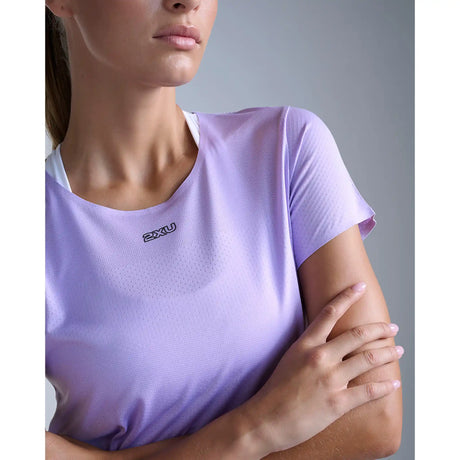 2XU Light Speed Tech t-shirt femme - Lavender / Lavender Reflective