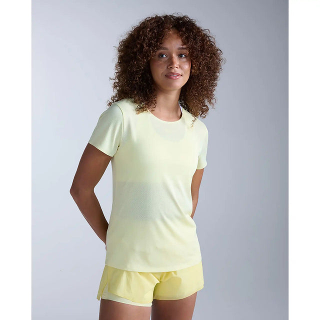 2XU Light Speed Tech t-shirt femme - Lemon Ice / Lemon Reflective