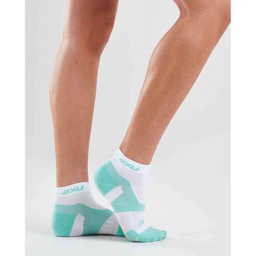 2XU 2XU 1/4 Crew Vectr Light Cushion bas de course a pied unisexe