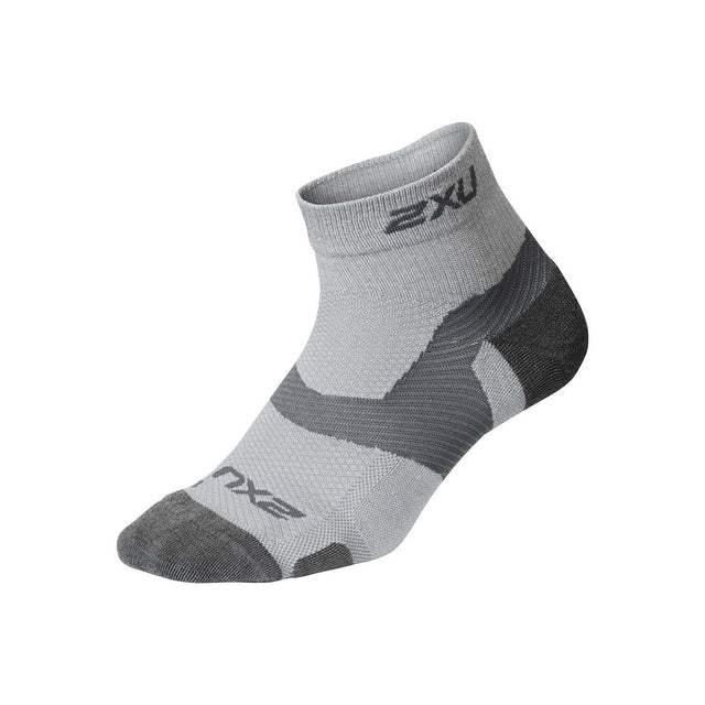 2XU 2XU 1/4 Crew Vectr Merino Light Cushion bas de course a pied unisexe