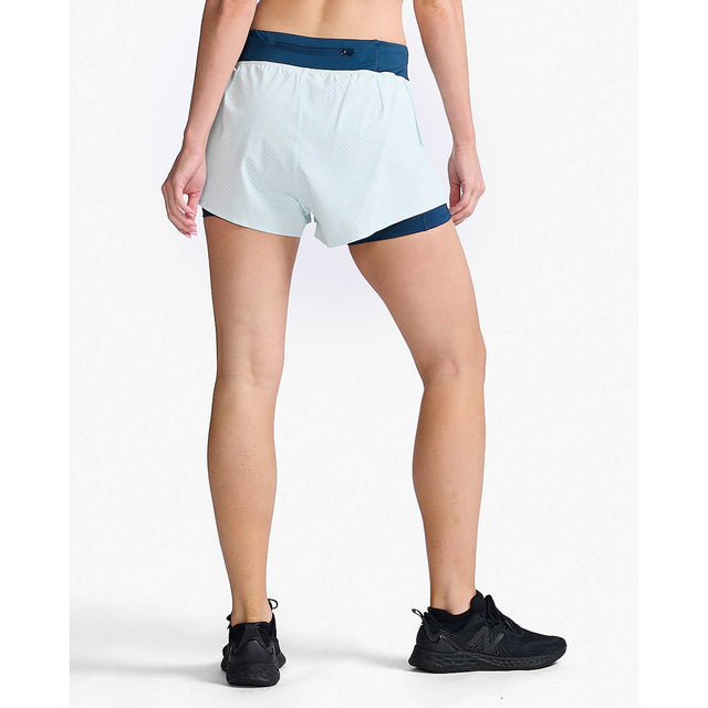 2XU 2XU Aero 2-en-1 4-Inch shorts de course à pied pour femme
