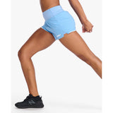 2XU 2XU Aero 3-Inch Shorts 2-en-1 de course à pied pour femme