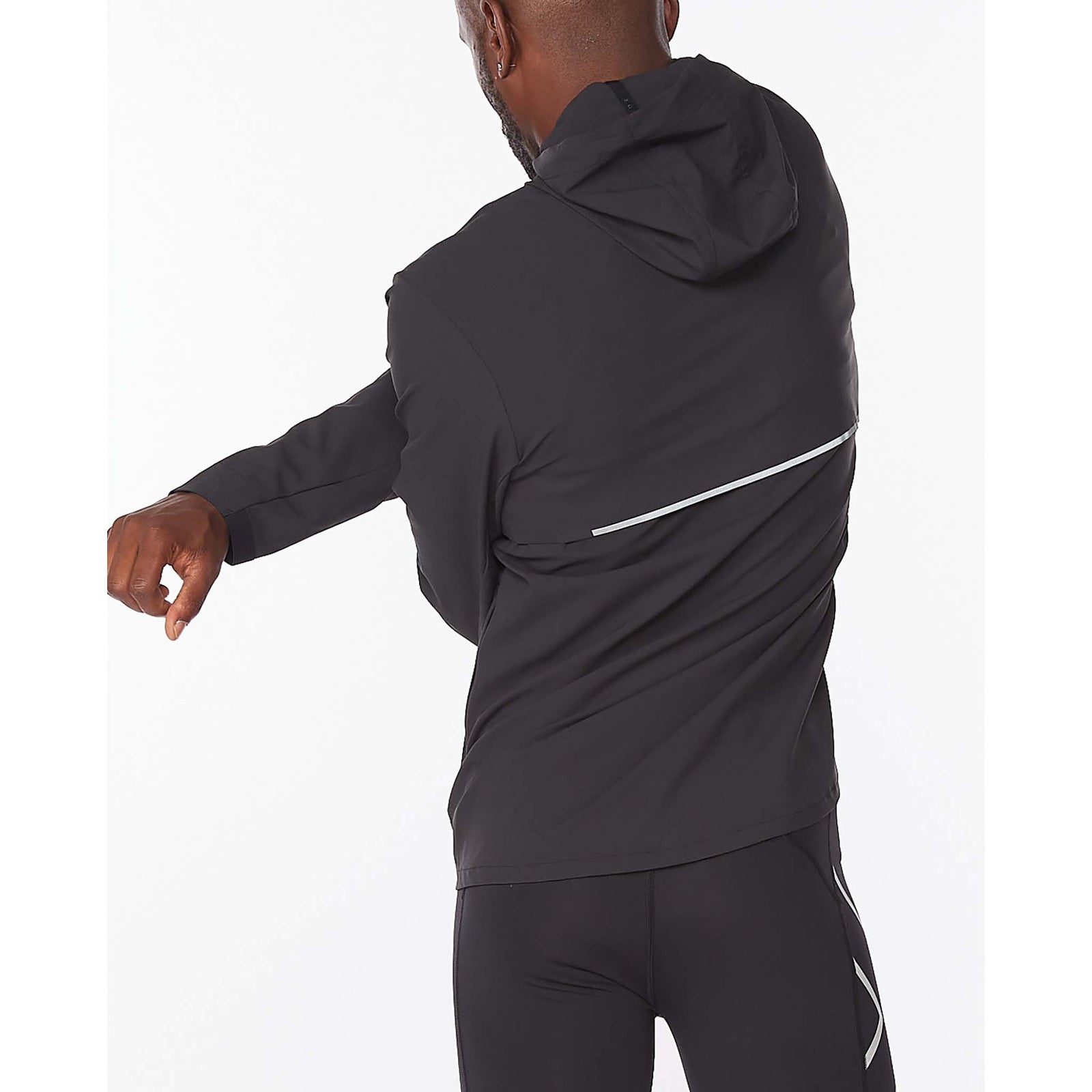 2XU 2XU Aero manteau coquille de course à l'épreuve de l'eau homme