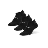 2XU 2XU Ankle Socks bas de course à pied à la cheville unisexes (paquet de 3)