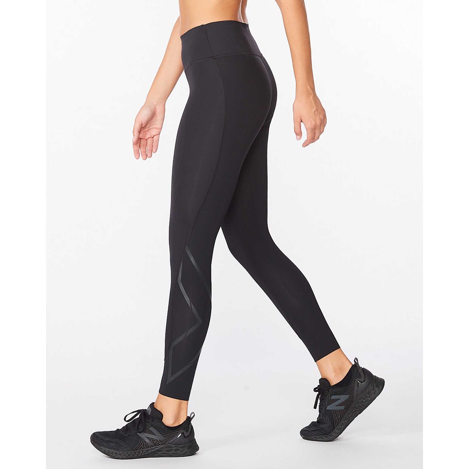 2XU 2XU Force Mid-Rise Compression Tights leggings sport taille mi-haute femme
