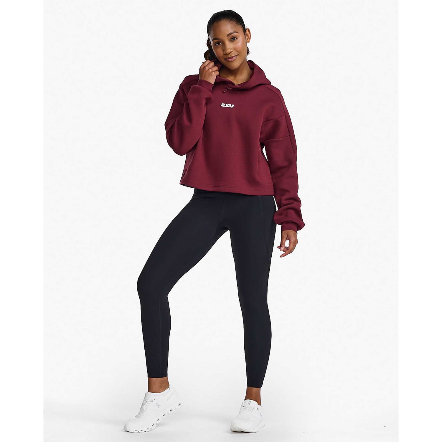 2XU 2XU Form Crop Hoodie chandail court à capuchon pour femme