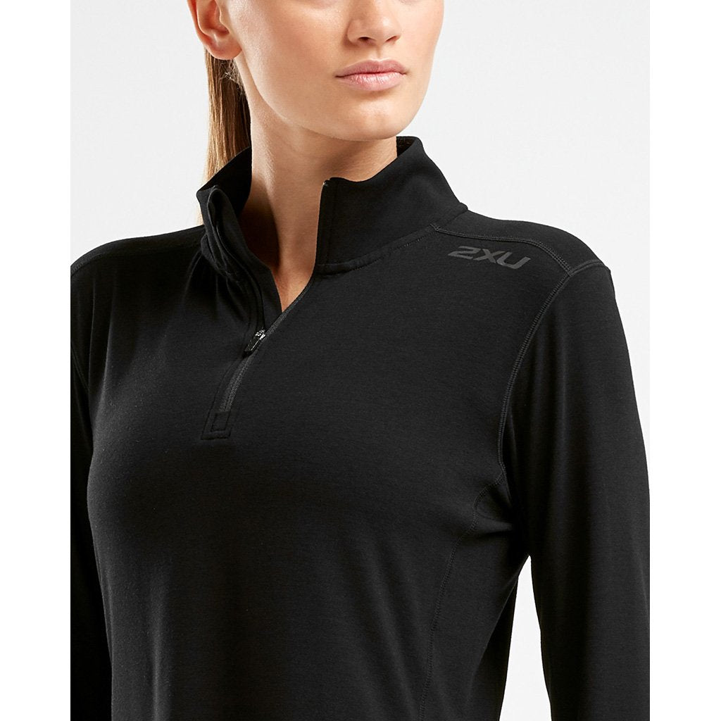 2XU 2XU Heat 1/4 Zip Top chandail de course a pied femme