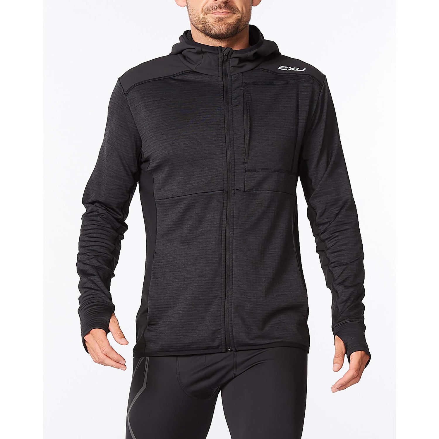 2XU 2XU Ignition chandail à capuchon avec fermeture à glissière pour homme