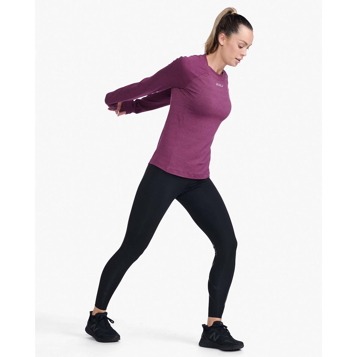 2XU 2XU Ignition couche de base à manches longues pour femme