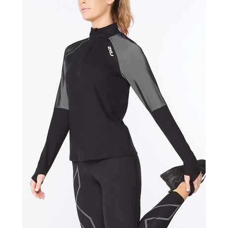 2XU 2XU Light Speed 1/2 Zip chandail manches longues pour femme