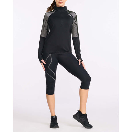 2XU 2XU Light Speed 1/2 Zip chandail manches longues pour femme