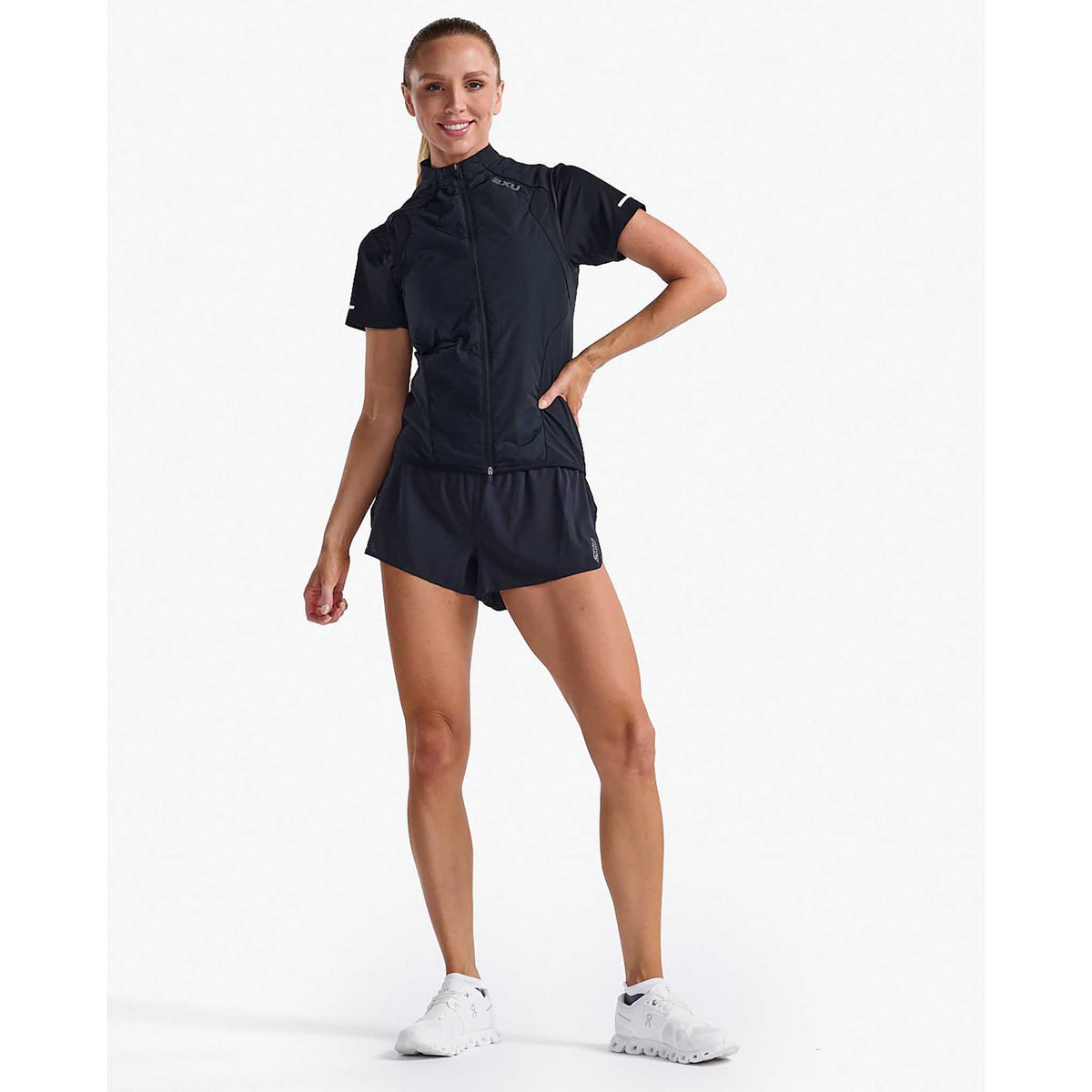 2XU 2XU Light Speed Hybrid veste de course sans manches pour femme