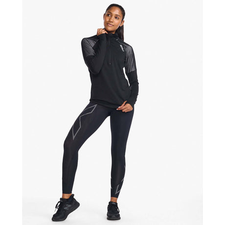 2XU 2XU Light Speed chandail manches longues 1/2 Zip pour femme