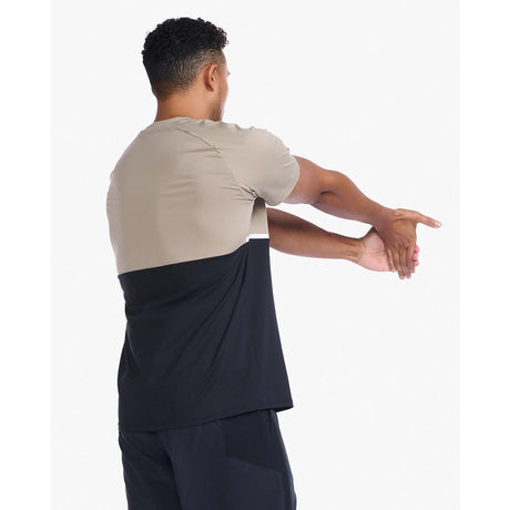 2XU 2XU Motion Colour Block t-shirt de course à pied pour homme