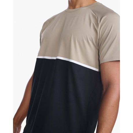 2XU 2XU Motion Colour Block t-shirt de course à pied pour homme