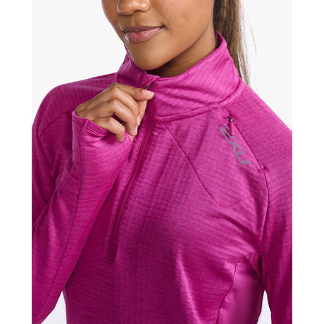 2XU 2XU chandail à manches longues Ignition 1/4 Zip pour femme
