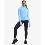 2XU 2XU chandail à manches longues Ignition 1/4 Zip pour femme