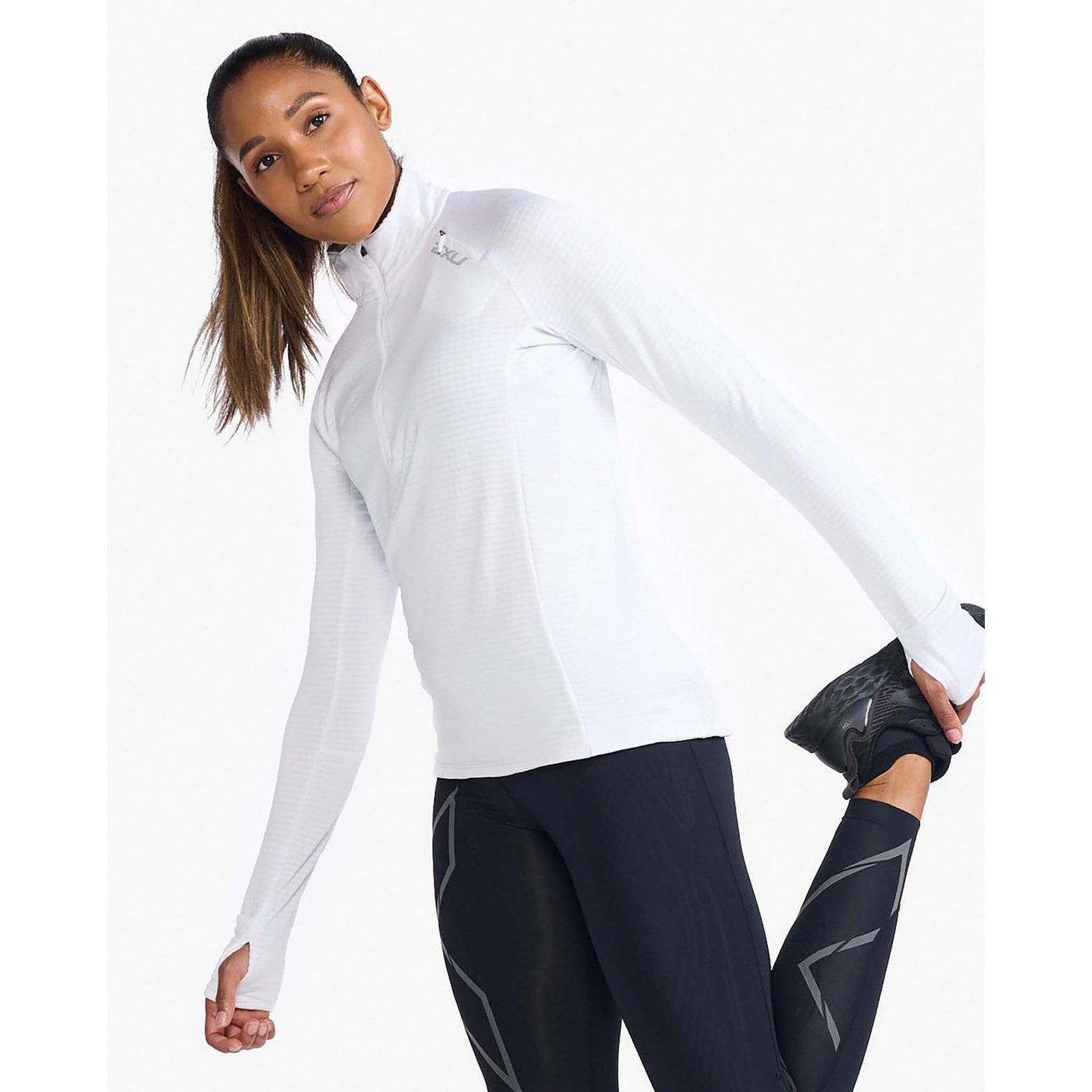 2XU 2XU chandail à manches longues Ignition 1/4 Zip pour femme