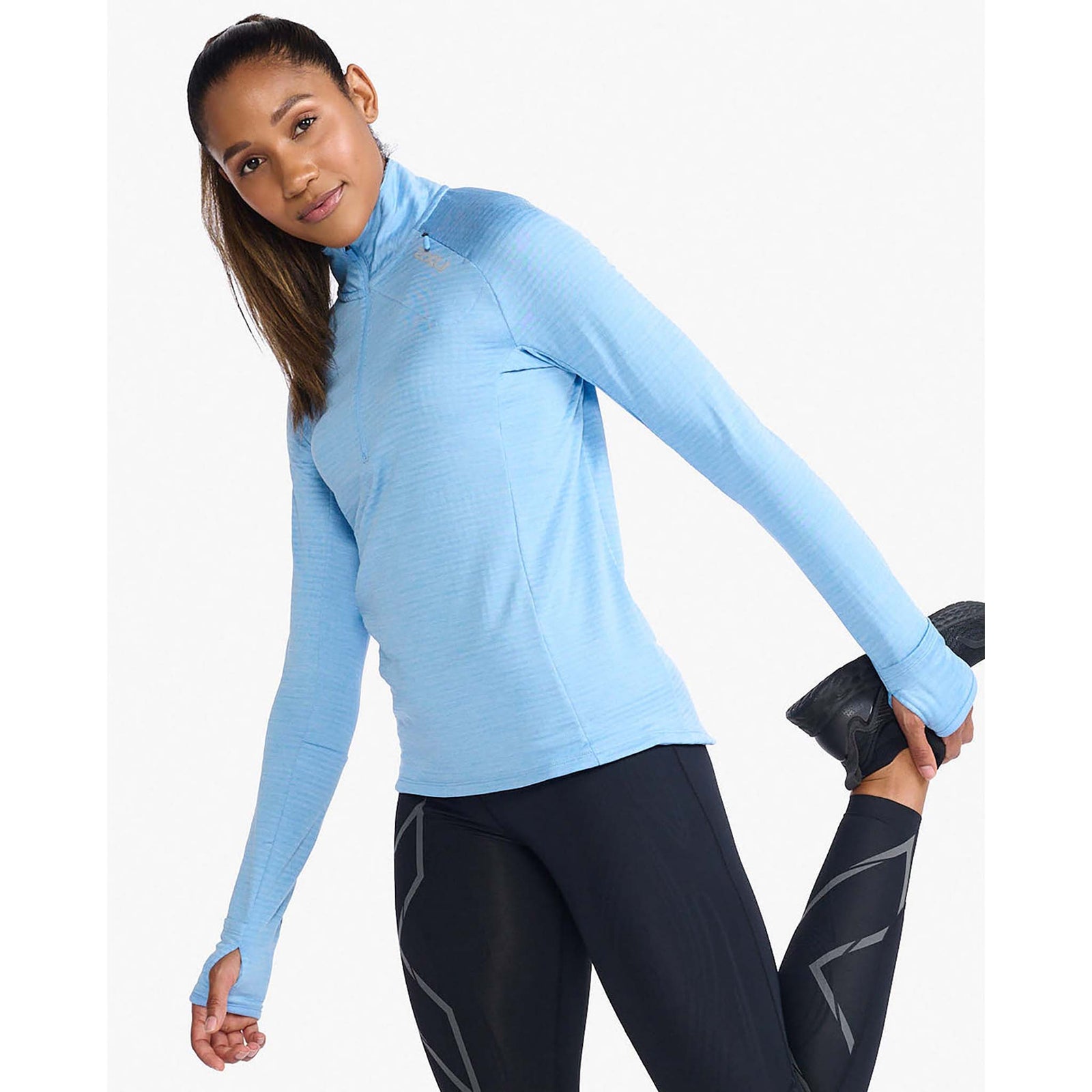 2XU 2XU chandail à manches longues Ignition 1/4 Zip pour femme
