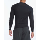 2XU chandail de compression Core manches longues sport homme - Noir