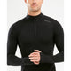 2XU 2XU chandail manches longues Heat 1/4 Zip homme