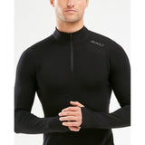 2XU 2XU chandail manches longues Heat 1/4 Zip homme