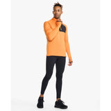 2XU 2XU chandail manches longues Ignition 1/4 Zip de course pour homme