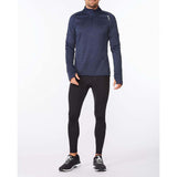 2XU 2XU chandail manches longues Ignition 1/4 Zip de course pour homme