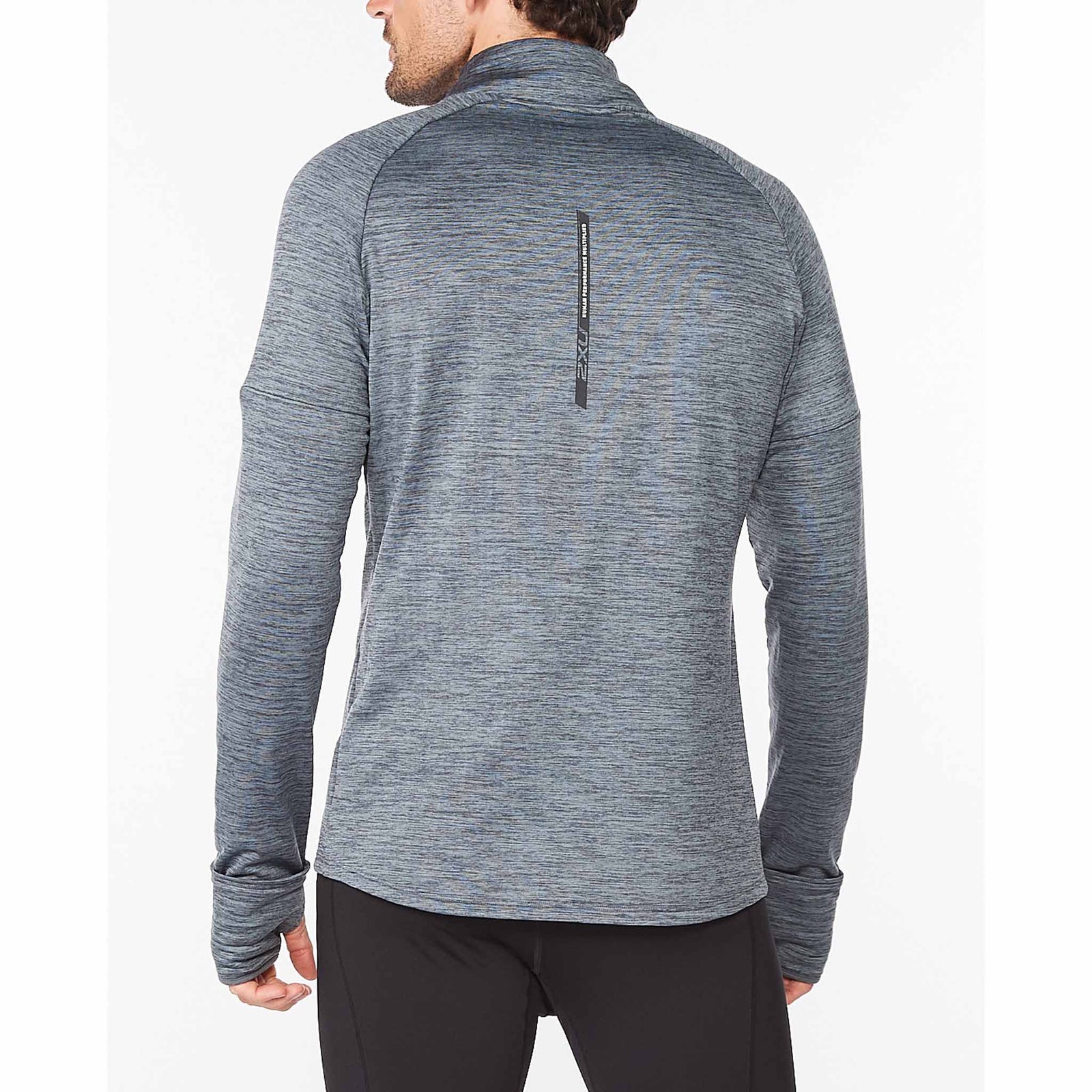 2XU 2XU chandail manches longues Ignition 1/4 Zip de course pour homme