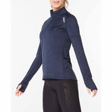 2XU 2XU chandail manches longues Ignition 1/4 Zip pour femme