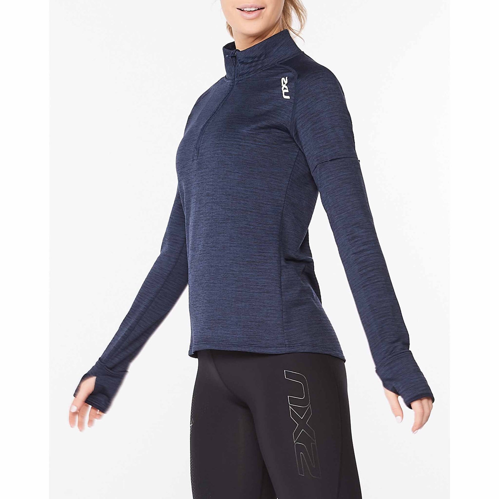2XU 2XU chandail manches longues Ignition 1/4 Zip pour femme