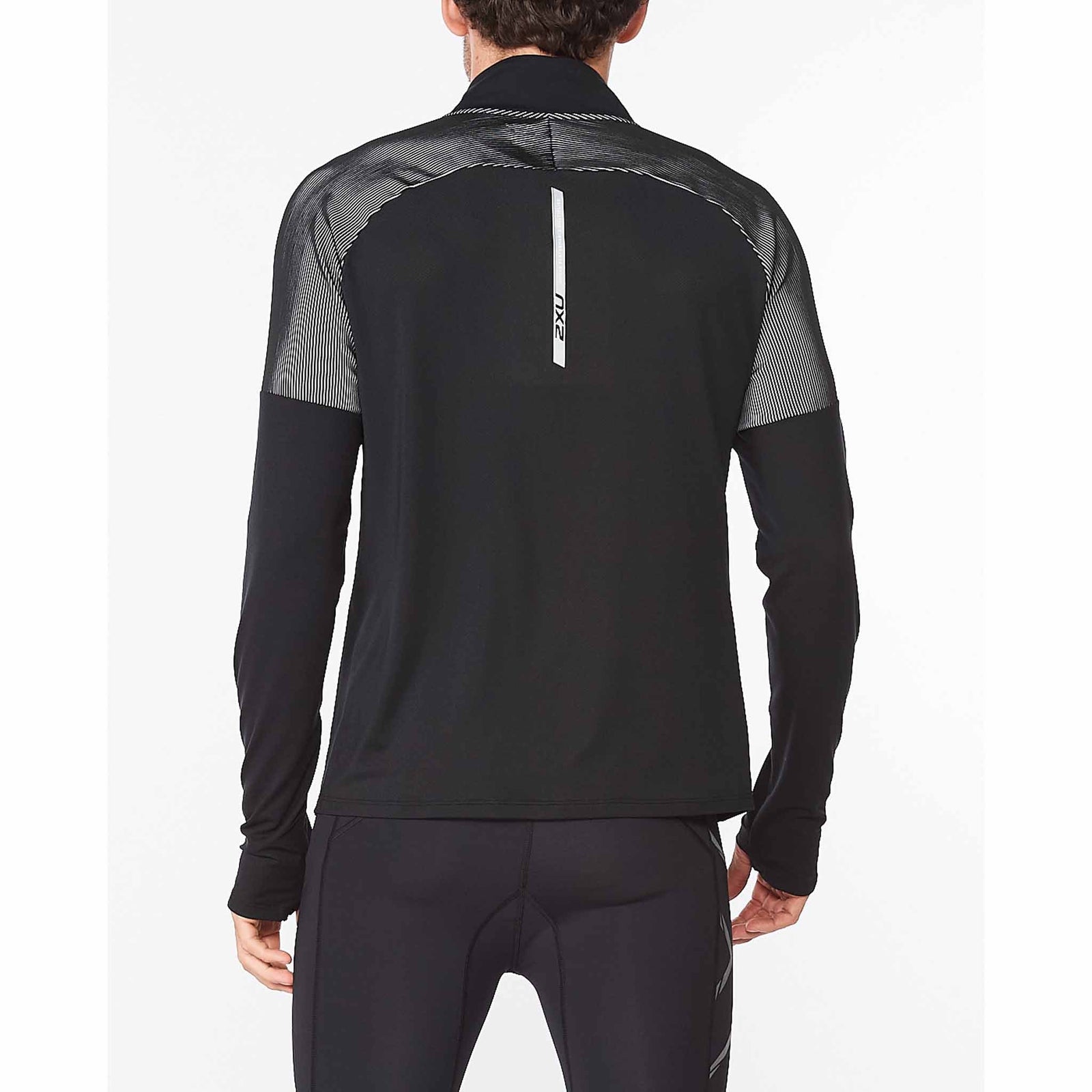 2XU 2XU chandail manches longues Light Speed 1/2 Zip de course pour homme