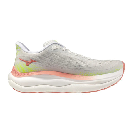 Mizuno Wave Sky 9 femme - GF White / Desert Flower