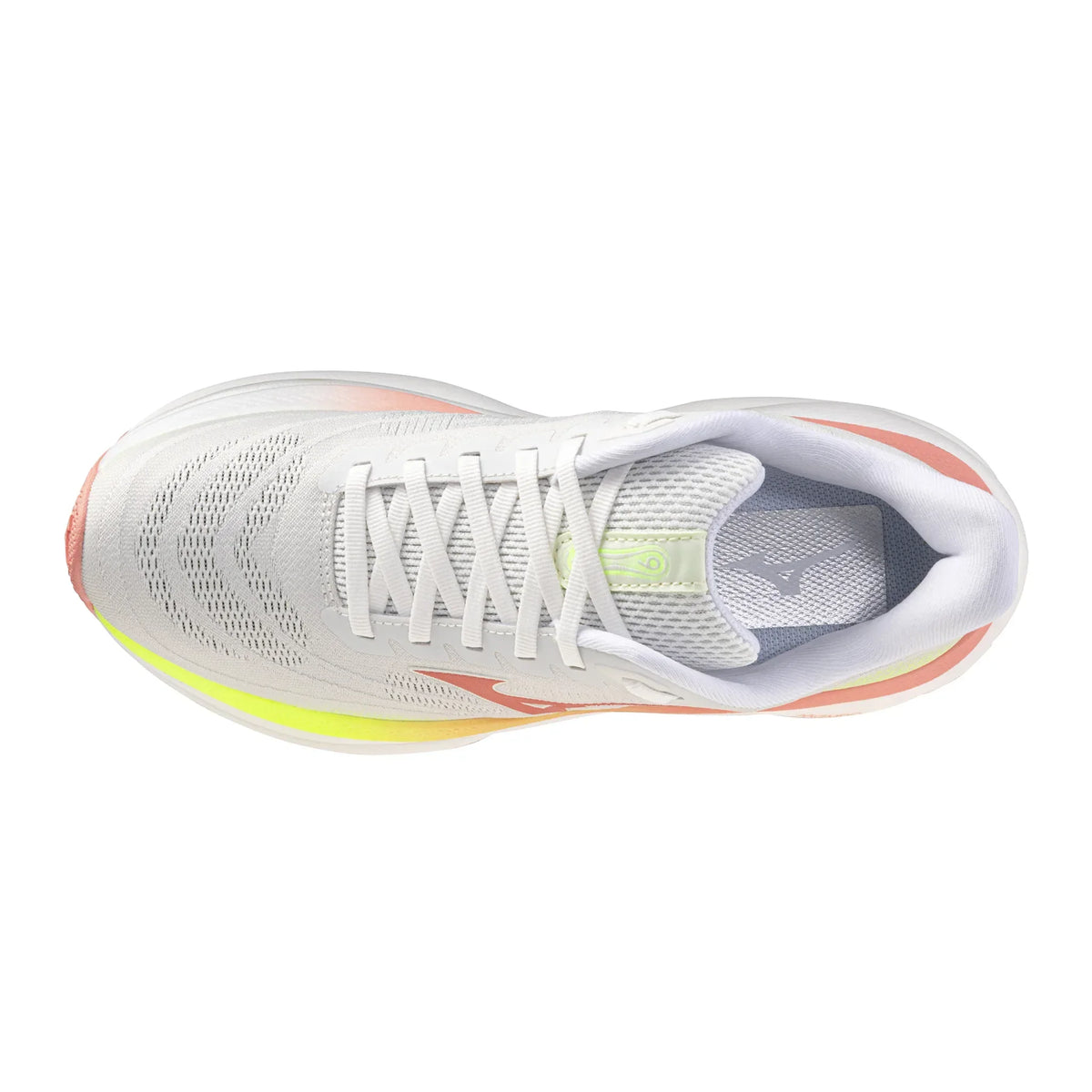 Mizuno Wave Sky 9 femme - GF White / Desert Flower