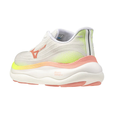 Mizuno Wave Sky 9 femme - GF White / Desert Flower