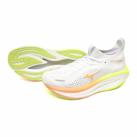 Mizuno Neo Vista 3 Women's Running Shoes - GF White / Flamingo Coral