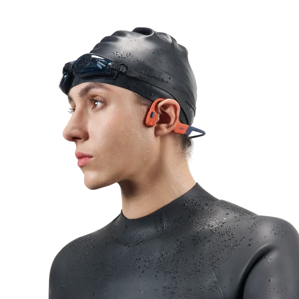 Shokz OpenSwim Pro écouteurs - Rouge, vue 4