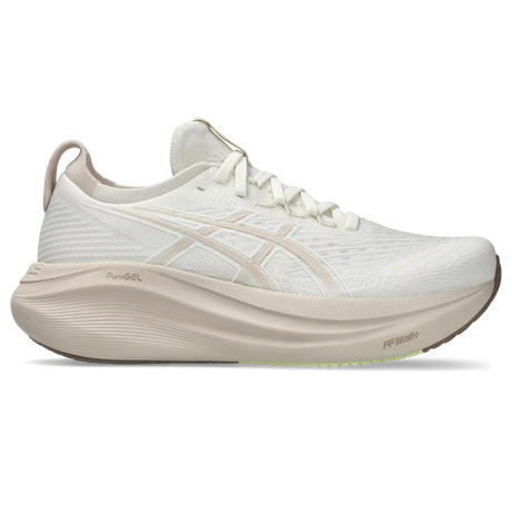 ASICS Gel Nimbus 27 chaussures de course à pied pour femme - Cream / Mineral Beige
