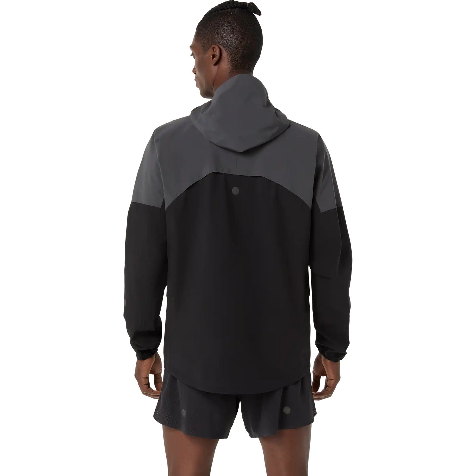 ASICS Metarun Legend Jacket de course à pied homme - Noir performance / Gris graphite