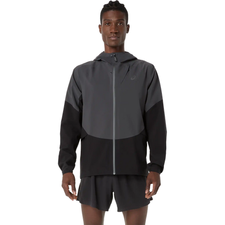 ASICS Metarun Legend Jacket de course à pied homme - Noir performance / Gris graphite