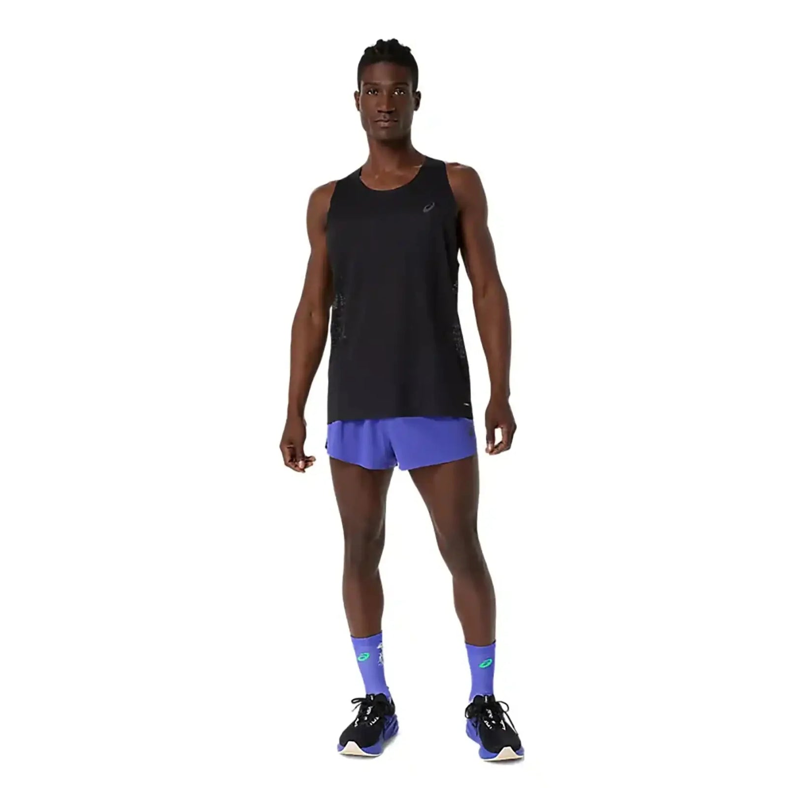 ASICS Metarun Singlet débardeur de course à pied pour homme - Noir