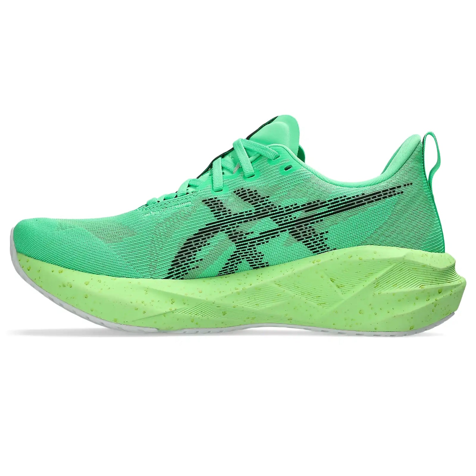 ASICS Novablast 5 Ekiden men's running shoes - Vital Green / Black