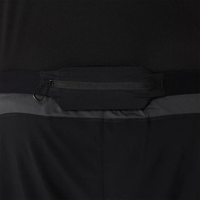 ASICS Road 2-en-1 short de course à pied 5 po homme - Noir performance