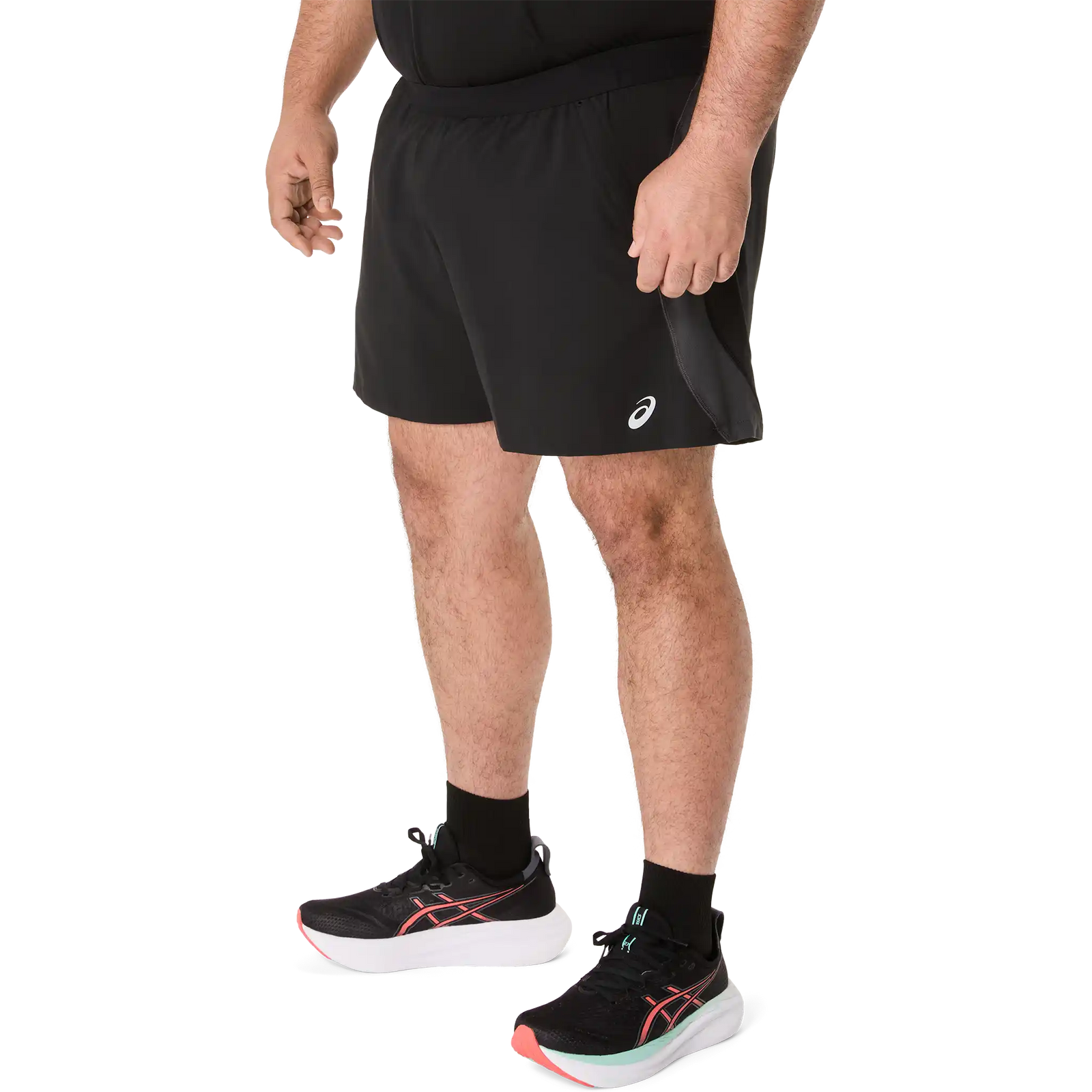 ASICS Road men's 5 in running shorts - Performance Black / Graphite Grey