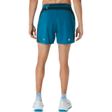 ASICS Road men's 5 in running shorts - Tranquil Teal / Dark Teal / Yamabuki