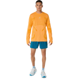 ASICS Road men's 5 in running shorts - Tranquil Teal / Dark Teal / Yamabuki